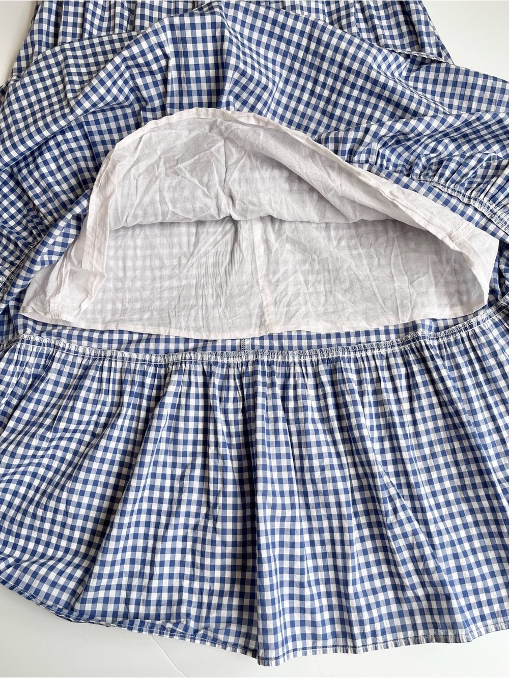 Shoshanna Mini Check Gingham Tie Gilroy Dress - Picture 10 of 11